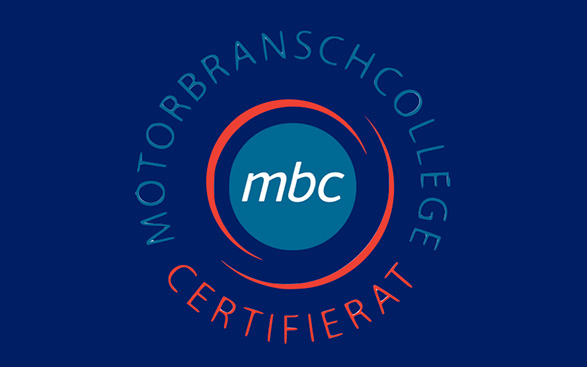 Badge Motorbransch­college Certifierat